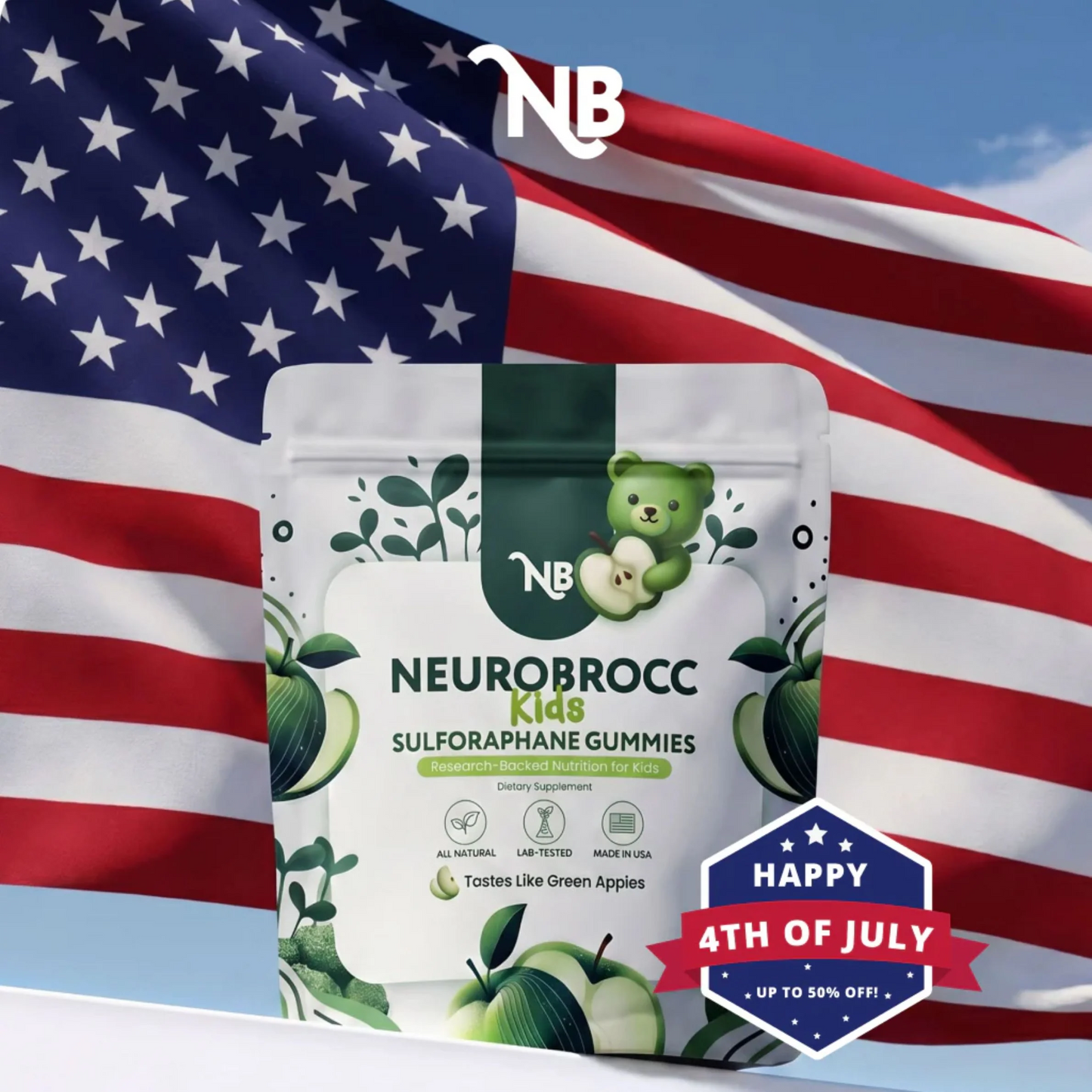 NeuroBrocc Sulforaphane Supplement Gummies