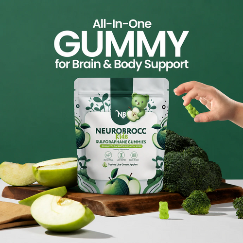 NeuroBrocc Sulforaphane Supplement Gummies